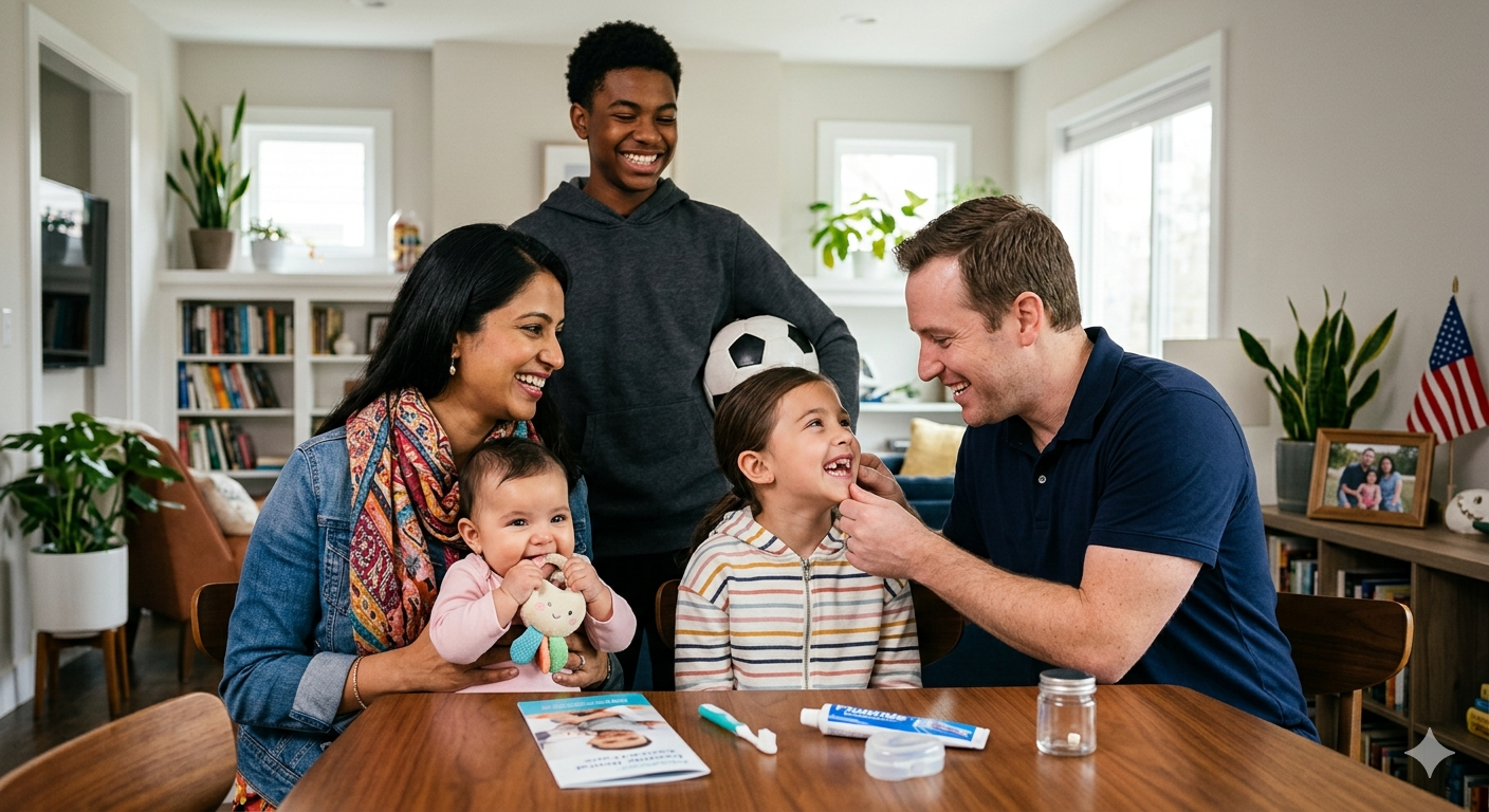 child's permanent tooth